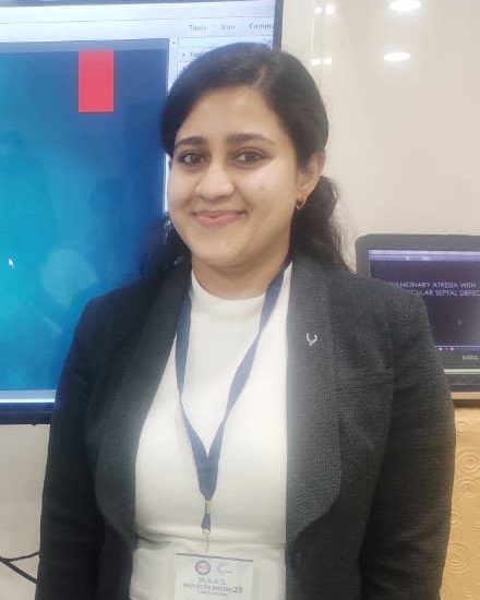 Dr. Harsha Dubey, radiologist at Aashirwad Hospital, Bhopal